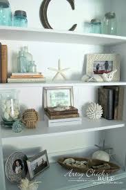 Coastal Styled Bookshelves How To
