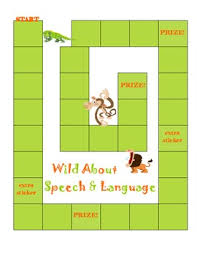 Speech And Language Sticker Chart Theme 4 Wild About Speech