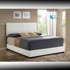 queen size bed frame upholstered faux