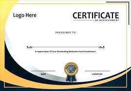Design Professional Certificate Template By I Will Award