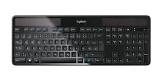 K750 Wireless Solar Keyboard, Black (920-002912) Logitech