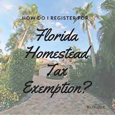 florida homestead tax exemption