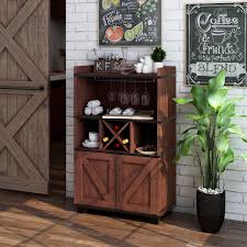 Shop our best selection of farmhouse & cottage style sideboards and buffet tables to reflect your style and inspire your home. Furniture Of America Keya Farmhouse Wine Cabinet Buffet Overstock 20735360