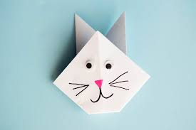 easy origami rabbit all for the boys