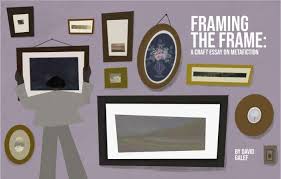 david galef framing the frame a