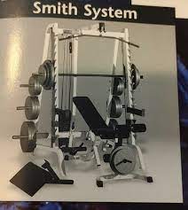 parabody serious steel home gym smith