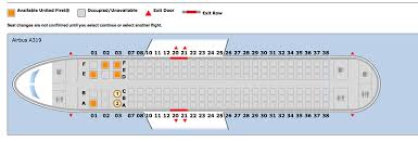 42 All Inclusive United Airlines Airbus Jet Seating Chart