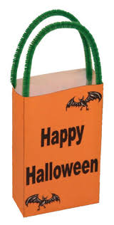 Jack Olantern Halloween Treat Bag Templates