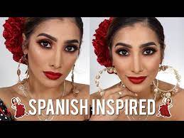 y spanish inspired makeup tutorial