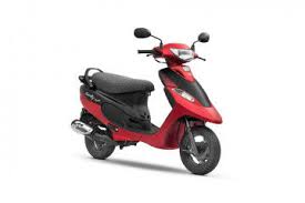 tvs scooty pep plus on road in