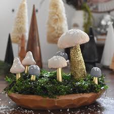 Diy Mushroom Centerpiece
