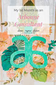 arbonne consultant my 1st month