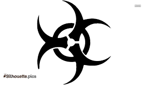 cool symbols silhouette vector clipart