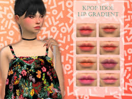 the sims resource kpop idol lip grant