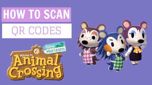 how to scan qr codes in crossing
