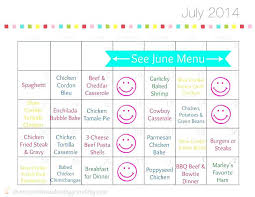 Monthly Meal Planner Template Mskcap Co