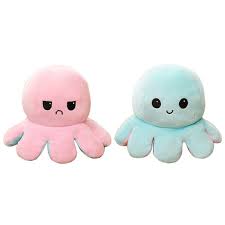 Check out our christmas animals selection for the very best in unique or custom, handmade pieces from our ornaments shops. Shiyao Double Sided Flip Octopus Plush Toy Reversible Stuffed Animals Doll Marine Life Toys Christmas Halloween Gifts Pink Walmart Com Walmart Com