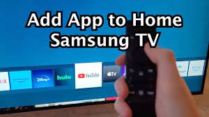 home screen on samsung smart tv
