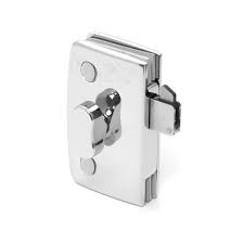 stainless steel silver single door lock