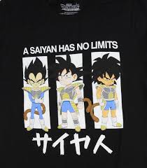 Check spelling or type a new query. Real Deal Sales Llc Dragon Ball Super Broly Shirt A Saiyan Has No Limits Young Goku Vegeta And Broly Kana Script Juniors T Shirt