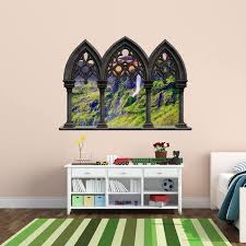 Castle Window Decals For Walls Nature