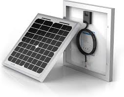 Amazon.com : ACOPOWER HY010-12M 10 Watt 10W Mono Solar Panel for 12V  Battery Charging RV Boat, Off Grid : Patio, Lawn & Garden
