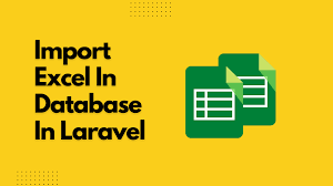 how to import excel file to database in