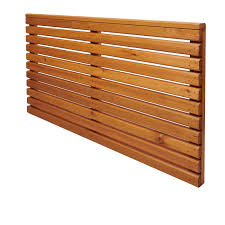 Slatted Timber Garden Fence Panel