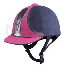 Harry Hall Adults Legend Riding Hat Navy Lilac Naylors Com