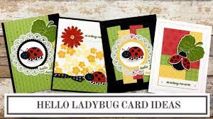 o ladybug card ideas you