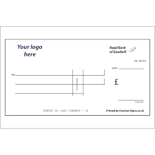 Fake Cheque Template