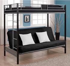loft bed with couch modern bunk beds