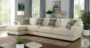 Kaylee Beige Large L Shaped Sectional