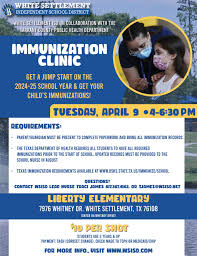 immunization information white