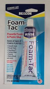 foam tac adhesive 2 oz