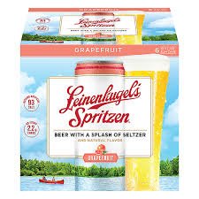 Leinenkugel's Spritzen Grapefruit Beer, Beer 6 Pack, 12 FL OZ Cans ...