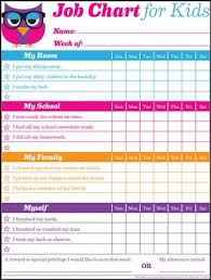 Job Charts For Kids Pack Of 26
