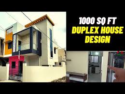 1000 Sq Ft Duplex House Design 1000