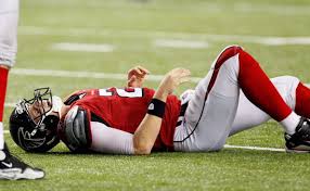 Image result for pictures of matt ryan sacked