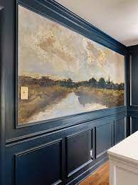 antique painting mural wallpaper in the