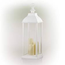 tall outdoor battery operated lantern