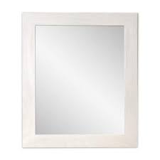 Rectangle Framed Gray Accent Mirror