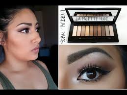 l oreal la palette 1 makeup