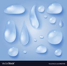 water drops royalty free vector image