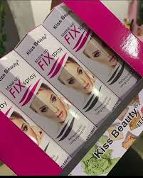 kiss beauty makeup fix spray arewa obirin