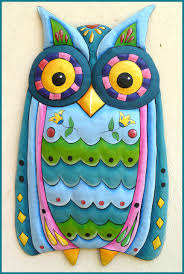 Decorative Metal Art Owl Art Wall