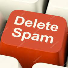 delete spam key for removing unwanted