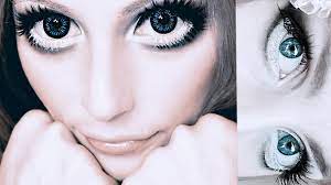 big anime doll eyes makeup tutorial