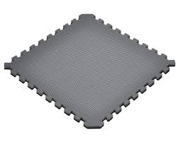 norsk 16 sq ft interlocking foam floor mat 4 pack reversible black grey size 24 inch x 24 inch