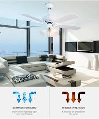 Choose a smaller caged ceiling fan with light to bring brightness and character to a small space, like a. White Color Modern Style Ceiling Fan With Bulbs China Manufacturer